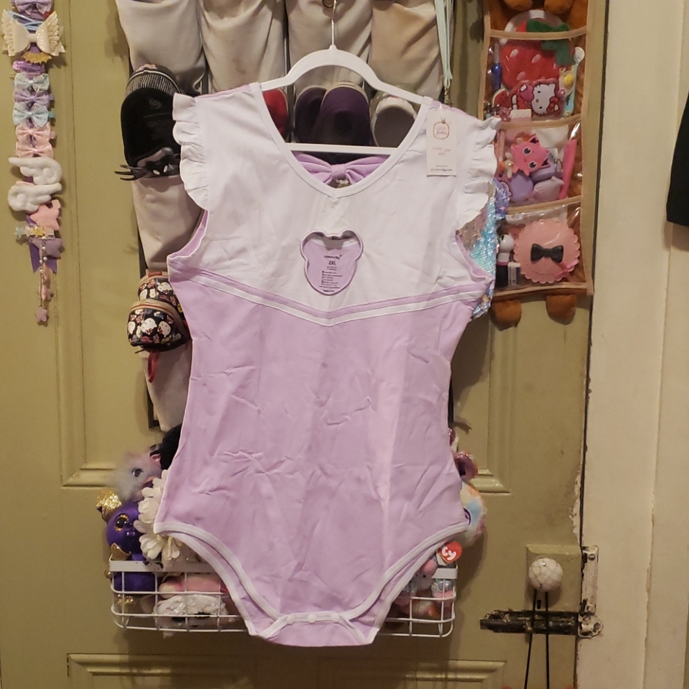 🌸lavender kawaii baby bodysuit
